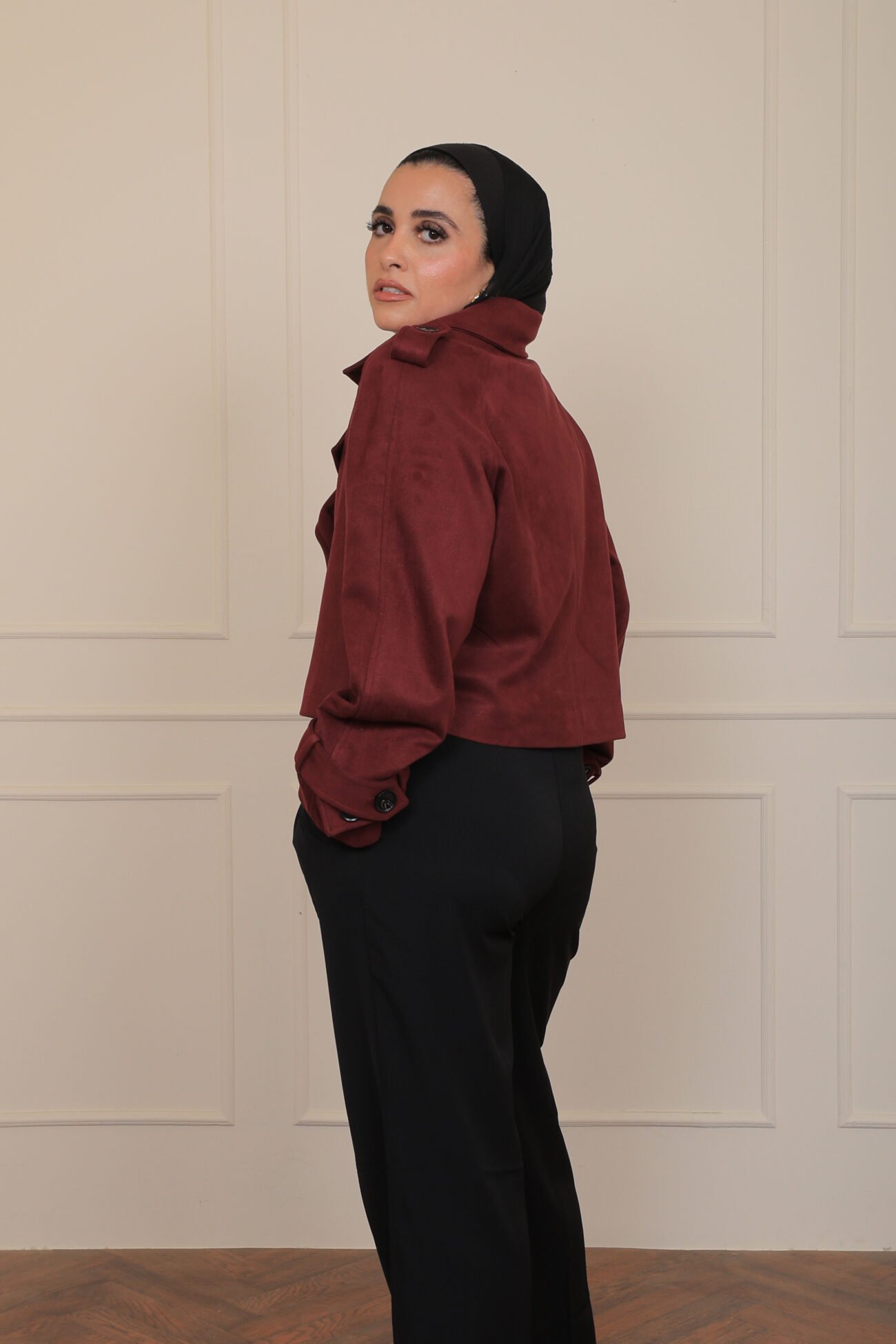 SHORT TRENCH COAT - Image 10