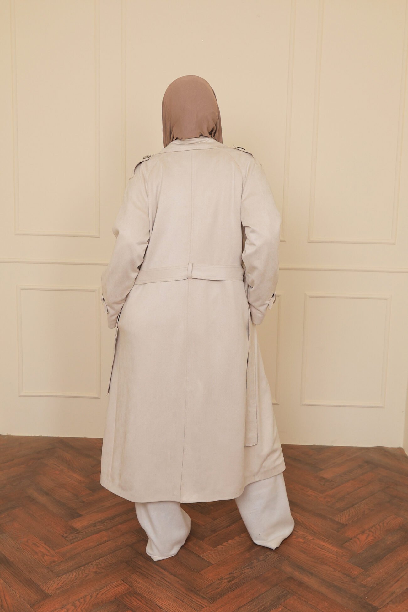 LONG TRENCH COAT - Image 3