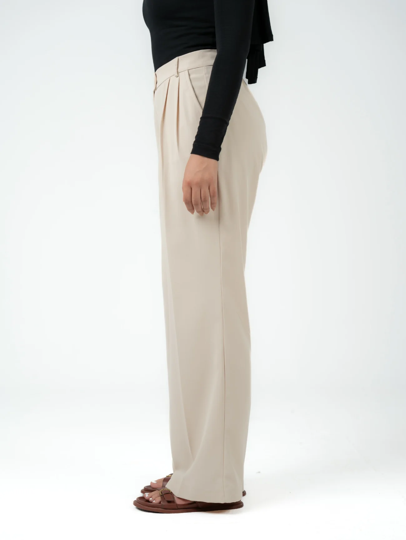 FLOWY WIDE LEG PANTS - Image 2