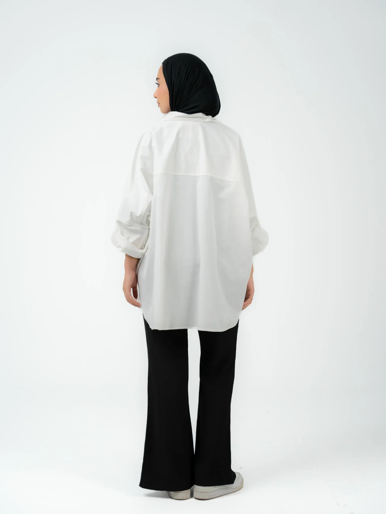 OVERSIZED WHITE SHIRT - Image 2