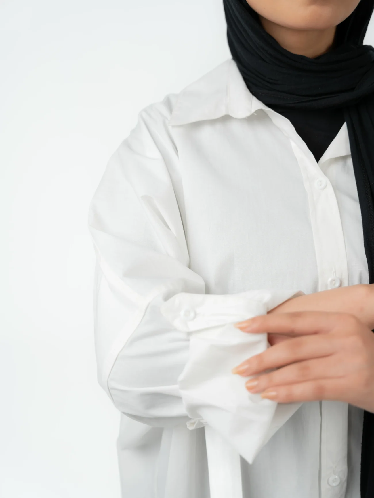 OVERSIZED WHITE SHIRT - Image 3