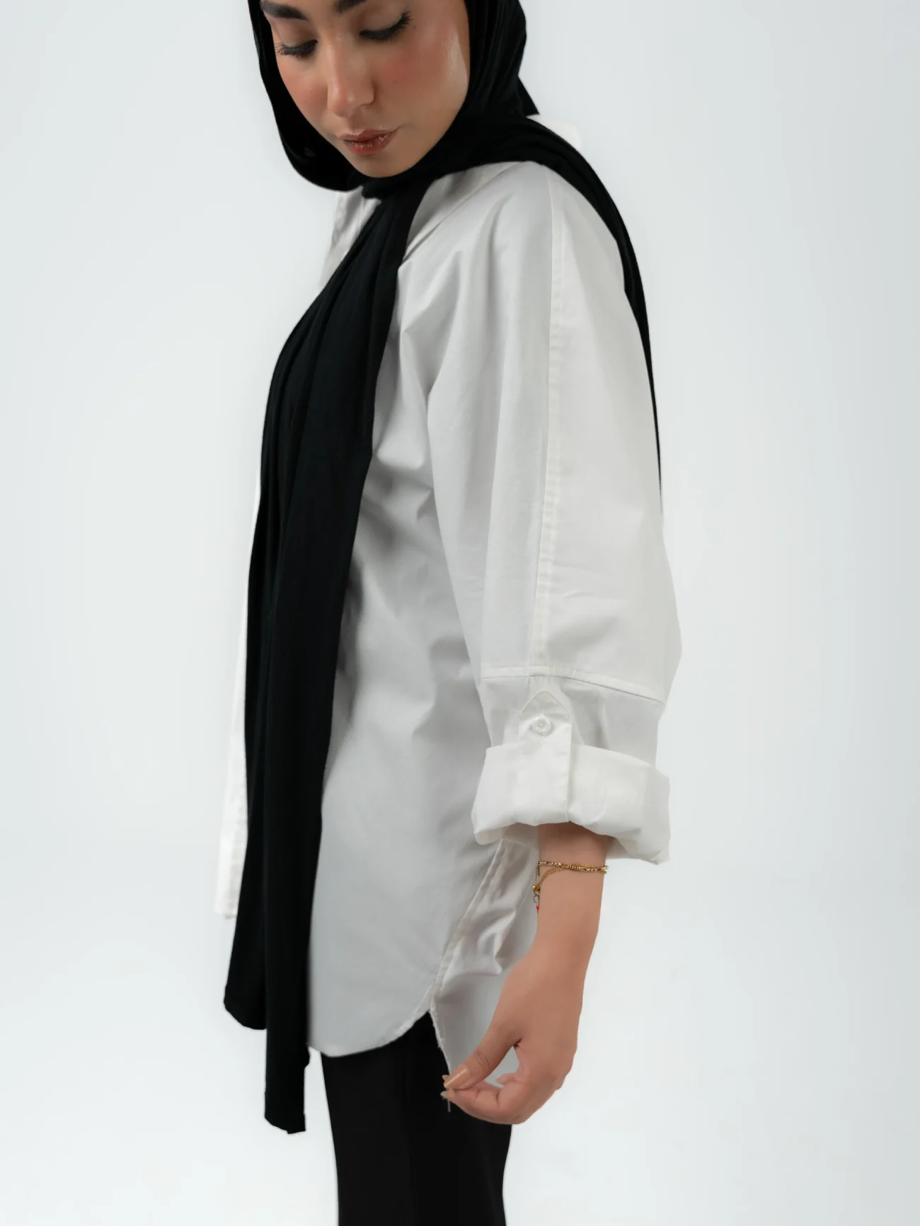 OVERSIZED WHITE SHIRT - Image 4