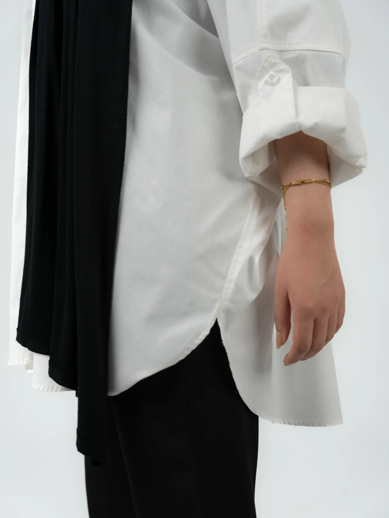 OVERSIZED WHITE SHIRT - Image 5